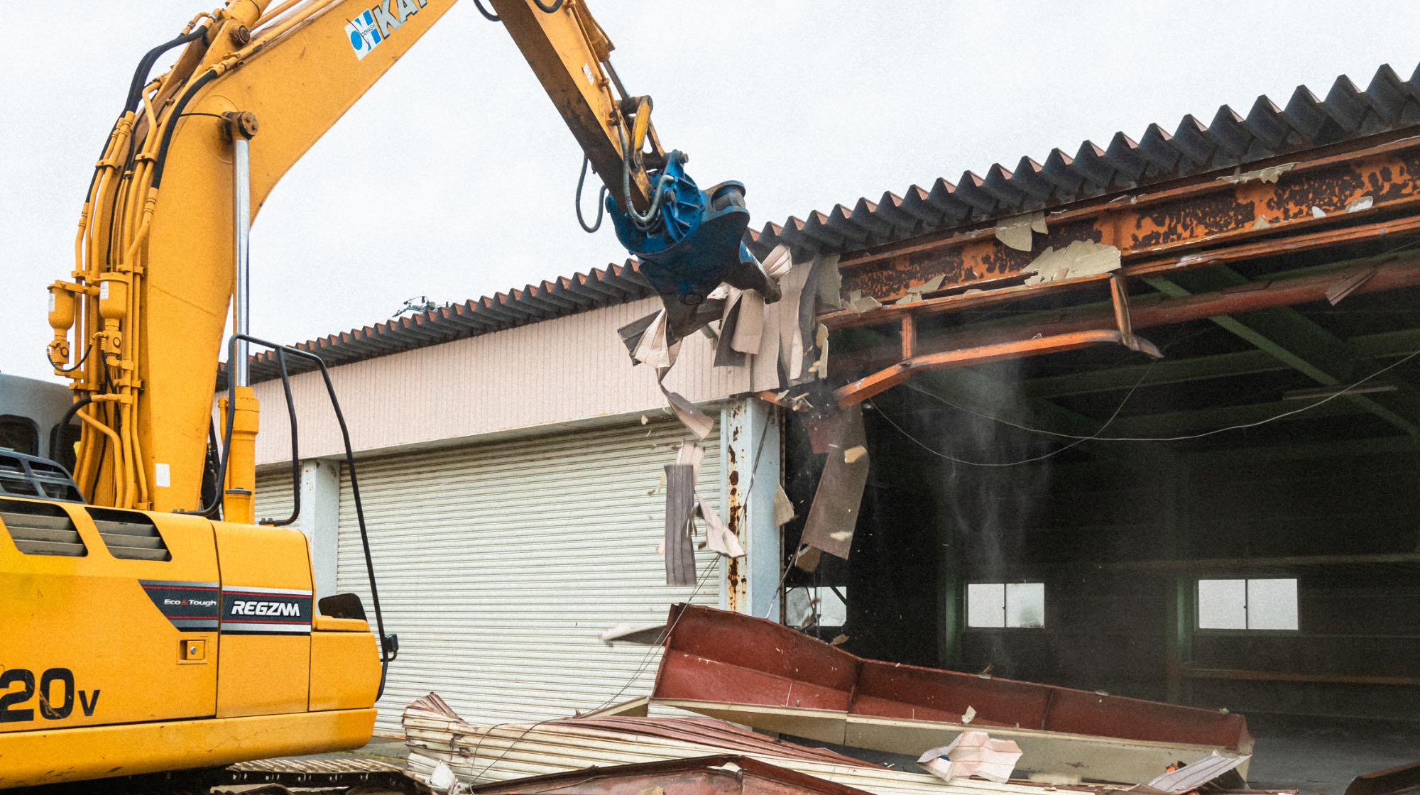 木造・鉄骨造・RC造 建屋解体工事