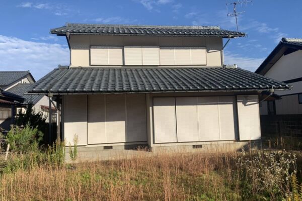 福井県　大野市　木造2階建て家屋　解体工事